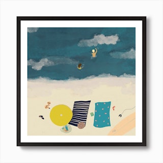 Summertime Splash Art Print