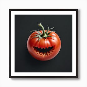 Tomato Face 1 Art Print