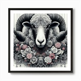 Ram'S Head Art Print