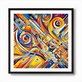 Abstract Painting 18 Art Print