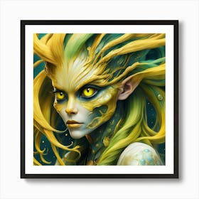 Elven Beauty Art Print