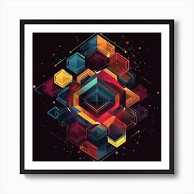 Geometric Pattern Art Print