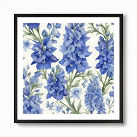 Bluebells Art Print