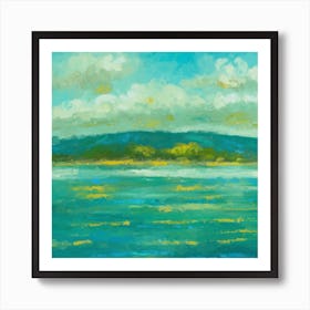 Abstract Landscape Painting Art Print