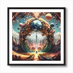 The World Of Synthesis 10 Art Print