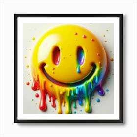Smiley Face Art Print