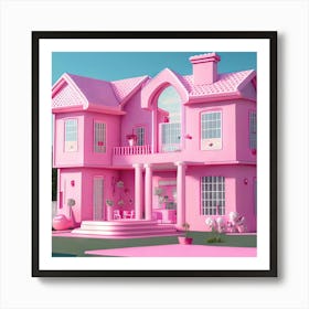 Barbie Dream House (766) Art Print