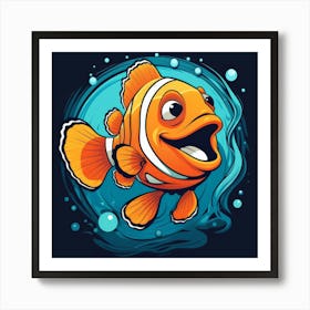 Clown Fish 2 Art Print