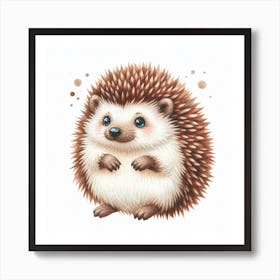 Hedgehog 1 Art Print