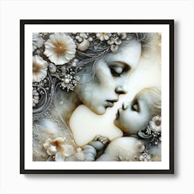 Mother And Child Art Print