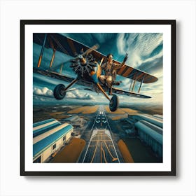 Tiger Moth Art Print