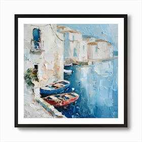 Boats On  Mallorca Art Print