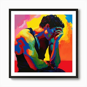 LGBTQ + Eddie Art Print