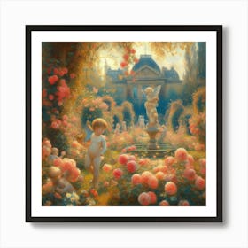 Rose Garden 2 Art Print