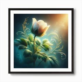 Flower Hd Wallpaper 1 Art Print