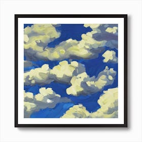 Clouds In The Sky Art Print