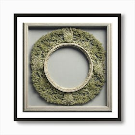 Frame With Moss Art Print