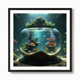 Fish Tank Art Print