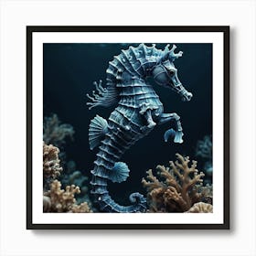 Seahorse Art Print