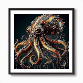 Octopus 2 Art Print