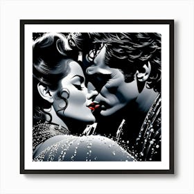 Kiss thbj Art Print