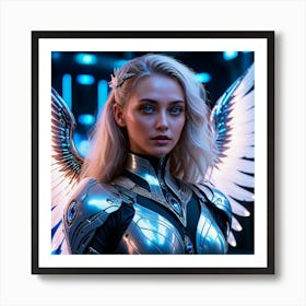 Angel Wings 7 Art Print