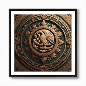 Mexican Eagle 3 Art Print