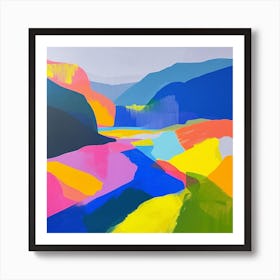 Abstract Travel Collection Switzerland 3 Art Print