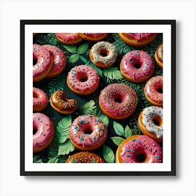 Default Donut Plant Art Print 1 Art Print