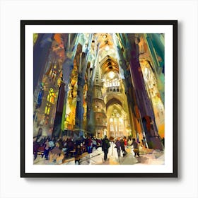 Sagrada Familia 4 Art Print