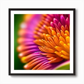 Close Up Of A Flower 2 Art Print