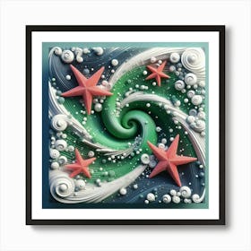 Starfish Art Print