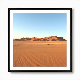 Sahara Desert - Sahara Stock Videos & Royalty-Free Footage Art Print