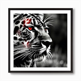 Leopard With Red Eyes 1 Poster