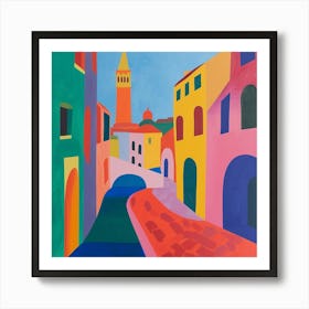 Abstract Travel Collection Venice Italy 2 Art Print