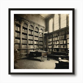 Library - Person Stock Videos & Royalty-Free Footage Art Print