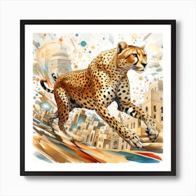 Cheetah 1 Art Print