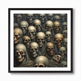 Skulls 1 Art Print