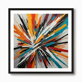 Abstract Painting 19 Art Print