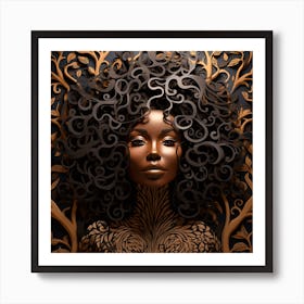 Afro-Futurism 40 Art Print