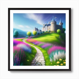 Fairytale Castle 8 Art Print