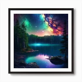 Galaxy Wallpaper 33 Art Print