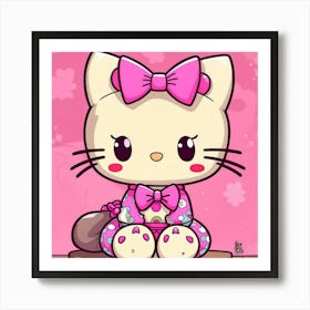 Hello Kitty Art Print