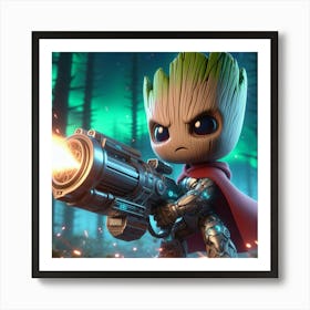 Guardians Of The Galaxy Art Print