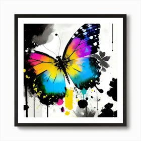 Colorful Butterfly 86 Art Print