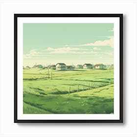 Landscape Painting 1 Art Print