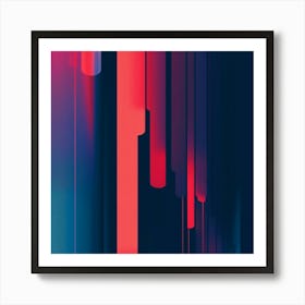 Abstract Abstract Background 1 Art Print