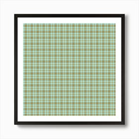 Checkered Fabric 9 Art Print