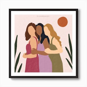 Together We Stand Art Print