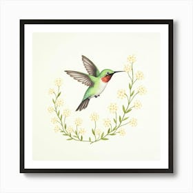 Hummingbird Art Print